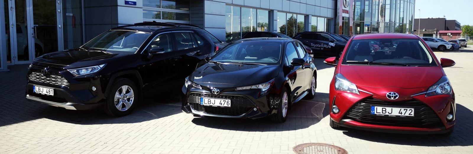 Аренда авто Клайпеда: новые Тойоты компании EuroRenta.lt